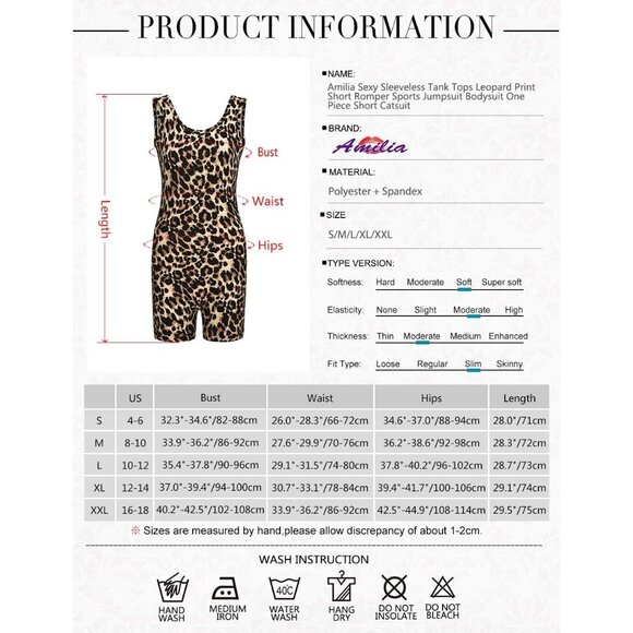 🆕 Women Brown Sexy Sleeveless Tank Tops Short Romper Catsuit Sports Jumpsuit - Picture 5 of 7